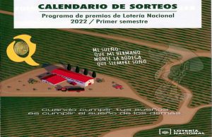 portada calendario sorteos lotería primer semestre 2022 loteriasyapuestas El Quijote