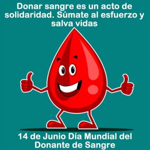14 de junio día mundial del donante de sangre 2022 loteriasyapuestas El Quijote