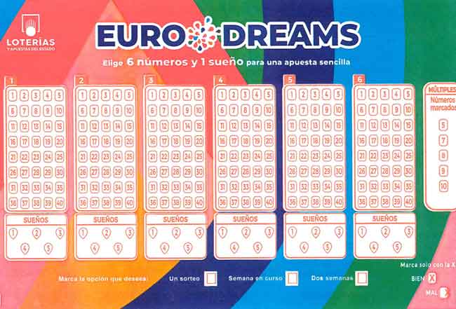 boleto eurodreams loterias y apuestas El Quijote