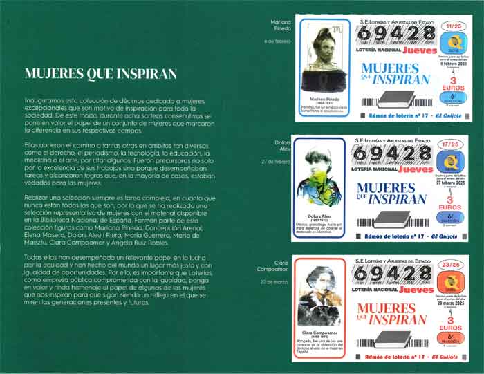 ALBUM MUJERES QUE INSPIRAN PAGINA 2 loteriasyapuestas El Quijote
