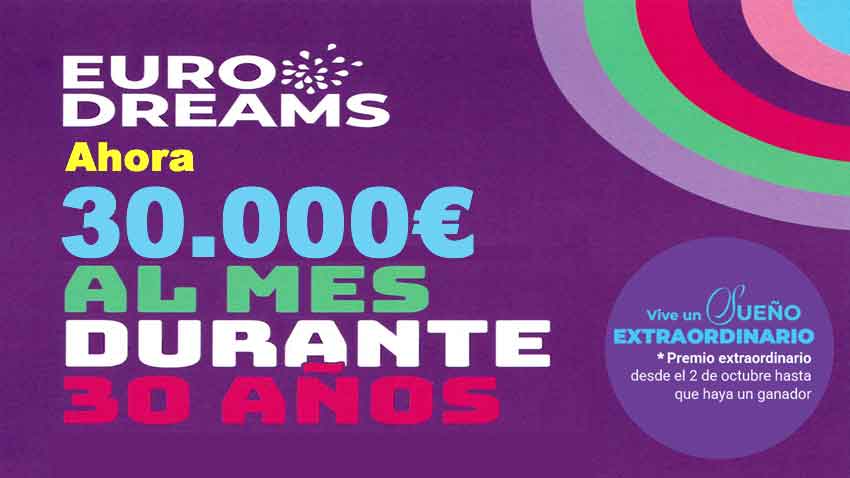 Sorteo Especial de EURODREAMS el 2 de Octubre